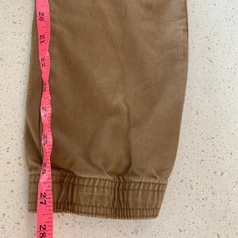 WXYZ MFG CO Los Angeles Mens Brown Cargo Jogger Pants WC527J1 Size M 30x27